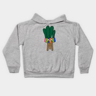 Cute Cactus Design #218: Cacti In Nice Planter Kids Hoodie